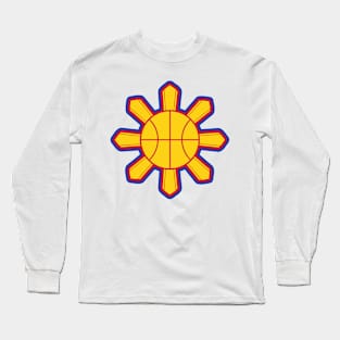 Philippine Basketball Sun 1 Long Sleeve T-Shirt